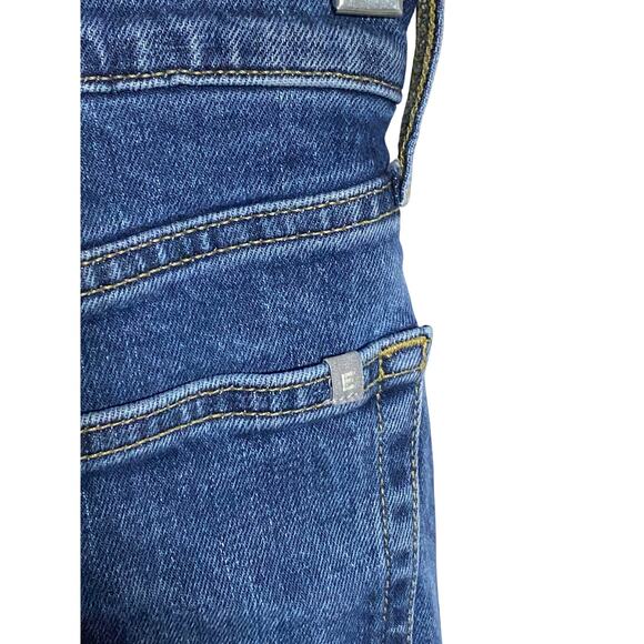 Everlane The Original Cheeky Jeans Cropped 24 Organic Cotton Classic Stretch - Picture 7 of 9